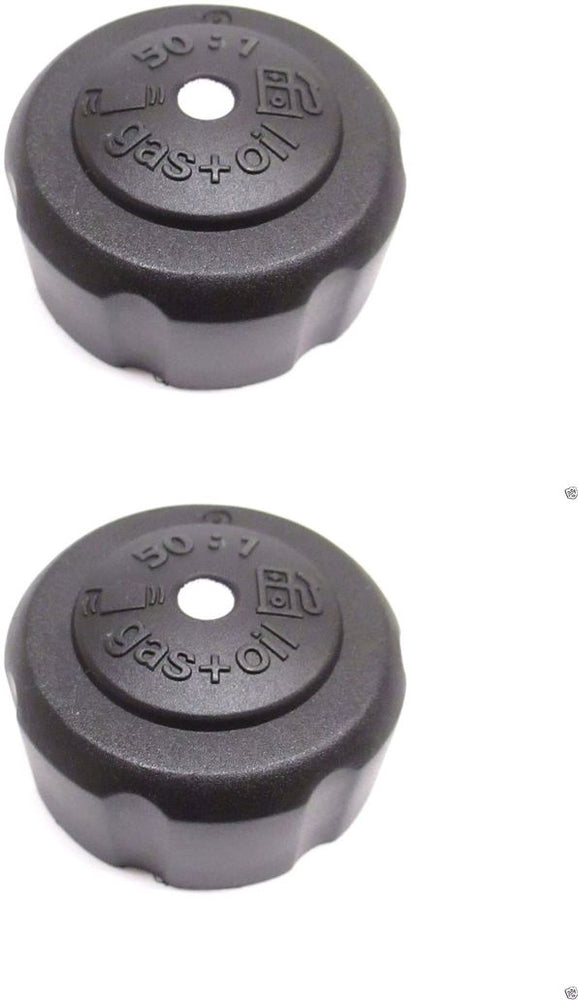 2 Pack Genuine Homelite 300758006 Gas Fuel Cap Fits UP00106 John Deere Snapper