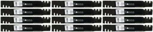 12 Pack Stens 302-244 Toothed Blade Grasshopper 320238