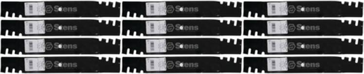 12 Pack Stens 302-316 Toothed Blade Toro 56-2390-03