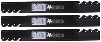 3 Pack Stens 302-400 Toothed Blade Fits AYP 532138971