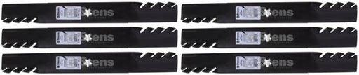 6 Pack Stens 302-400 Toothed Blade Fits AYP 532138971