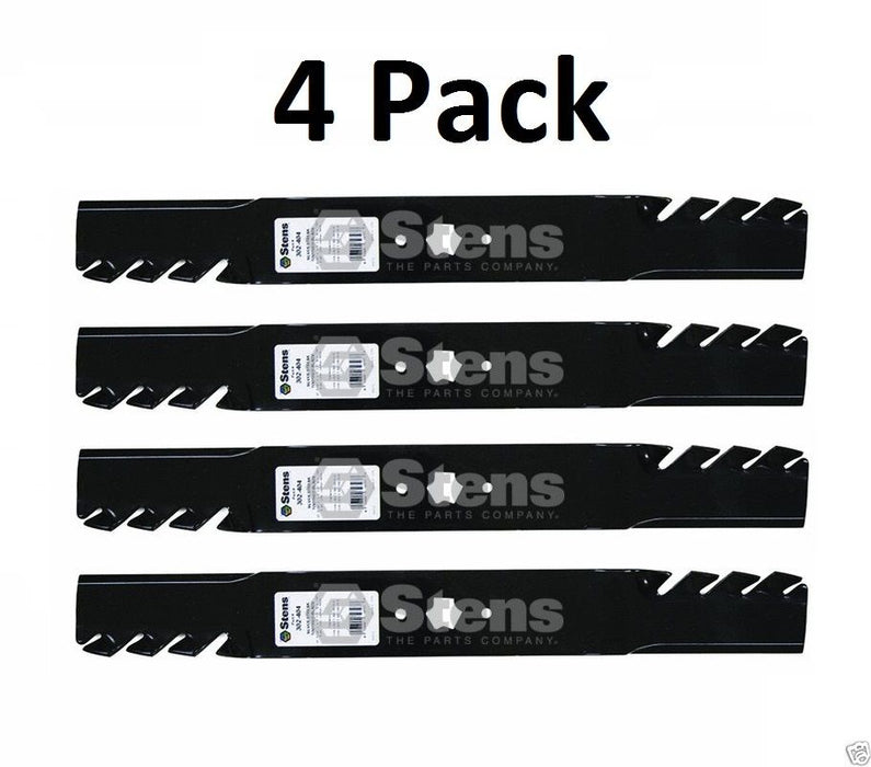 4 Pack Stens 302-404 Toothed Blade for Cub Cadet 942-0616A 742-0616A 942-04126