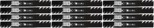 12 Pack Stens 302-460 Toothed Blade Fits John Deere AM100946