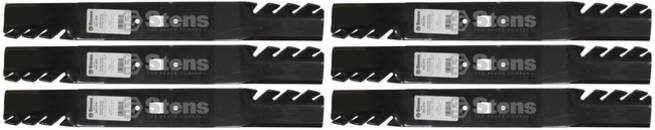 6 Pack Stens 302-470 Toothed Blade MTD 942-0741A