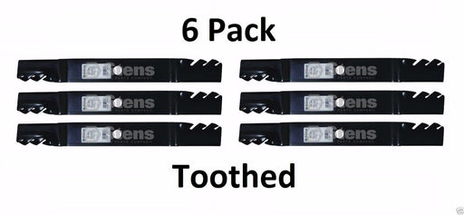 6 Pack Stens 302-480 Toothed Blade for Murray 95101E701 95101E701MA 92419E701