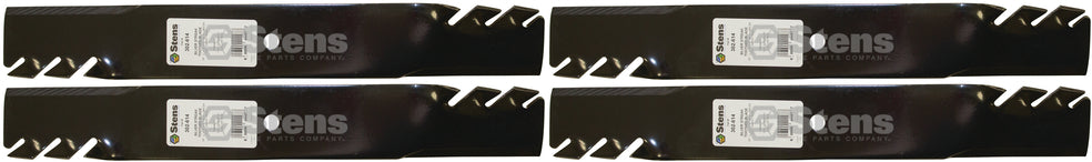 4 Pk Stens 302-614 Toothed Blade For Toro 27-0990-03 108-1127 56-2390 92-7961-03