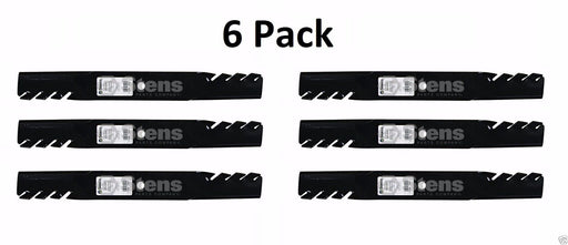 6 Stens 302-620 Toothed Blades Fits Dixon 539119871 539129747 13956 13957 18931