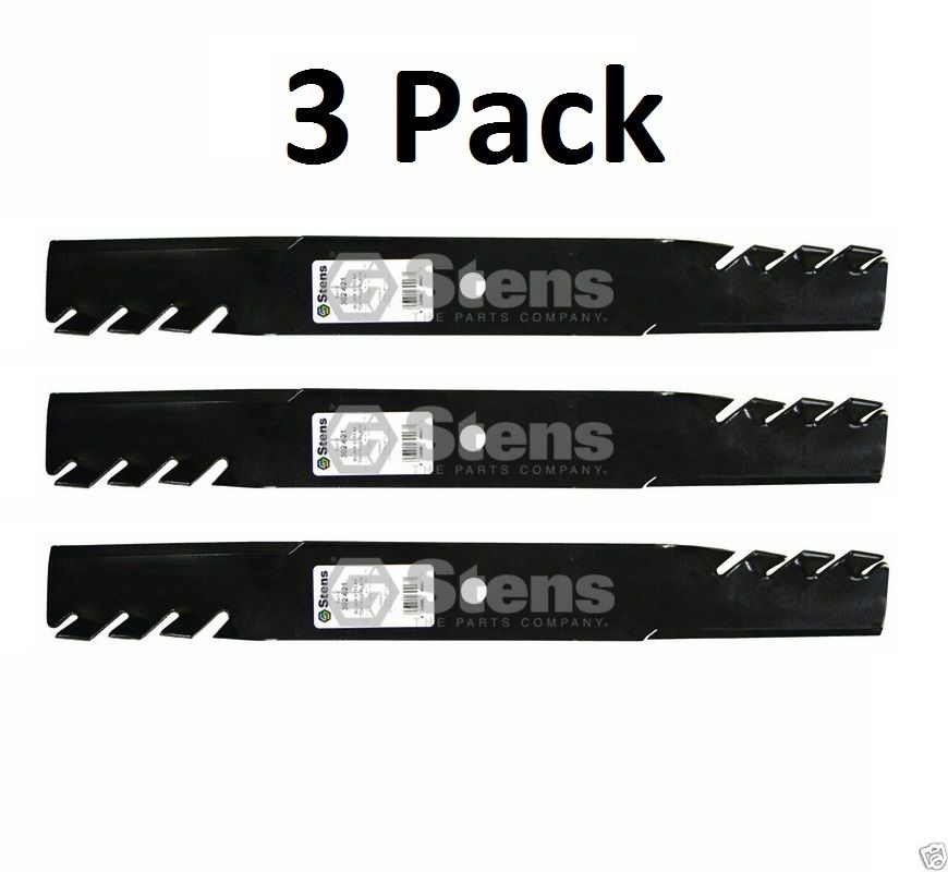 3 Stens 302-621 Toothed Blades Fits Bobcat 112111-03 112243-03 42180B 2722543-03