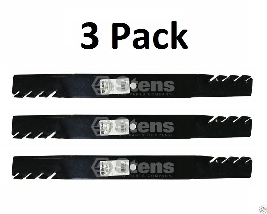 3 Stens 302-625 Toothed Blades Fits Exmark 103-2521-S 103-2531-S 1-643097 643006