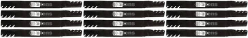 12 Pack Stens 302-627 Toothed Blade Fits Toro 107-0235-03