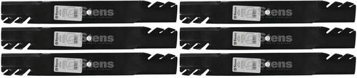 6 Pack Stens 302-636 Toothed Blade Toro 106-7166