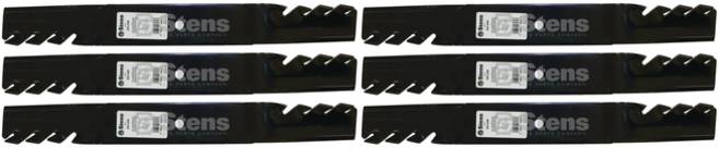 6 Pack Stens 302-648 Toothed Blade Grasshopper 320244