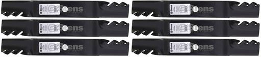 6 Pack Stens 302-690 Toothed Blade Fits John Deere M115496