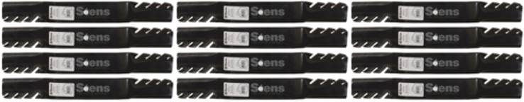 12 Pack Stens 302-694 Toothed Blade Fits Toro 110-5948-03