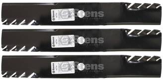 3 Pack Stens 302-720 Toothed Blade Fits Exmark 116-5499-S