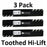 3 Pack Stens 302-817 Toothed Hi-Lift Blade for Great Dane D18086 GDU10230