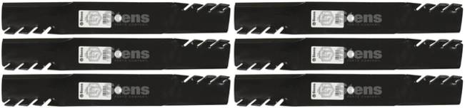 6 Pack Stens 302-821 Toothed Blade Scag 483318