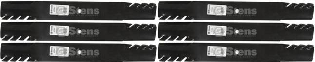 6 Pack Stens 302-825 Toothed Blade Scag 482694