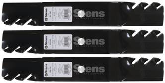 3 Pack Stens 302-996 Toothed Blade Fits Kubota K5181-71940