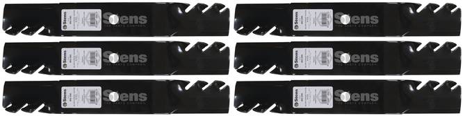 6 Pack Stens 302-996 Toothed Blade Fits Kubota K5181-71940