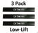 3 Pack Stens 303-052 Low-Lift Blade for Encore 363046 363291 482462 481707