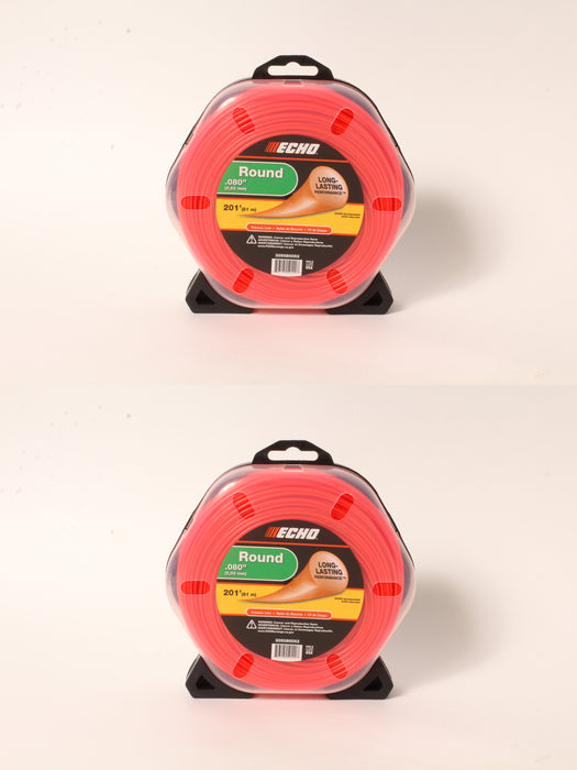 2 Echo 305080052 1/2 LB Donut of Round Trimmer Line .080" Durable Long Lasting