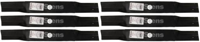 6 Pack Stens 310-405 Hi-Lift Blade Fits Land Pride 890-171C