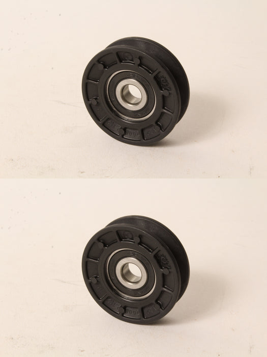 2 PK Genuine DR Generac 310921 Idler Pulley For Power Trimmer T4X 2" OD OEM