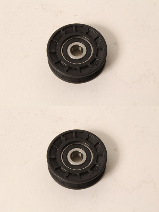 2 PK Genuine DR Generac 310921 Idler Pulley For Power Trimmer T4X 2" OD OEM