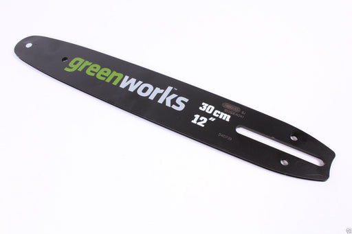 Genuine GreenWorks 31100581-1 12" Chainsaw Bar for 20082 20202 40V