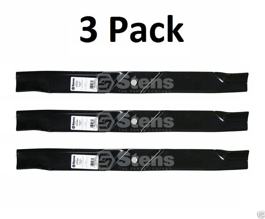 3 Pack Stens 315-025 Mower Blade for Dixie Chopper 30227-74X 74"