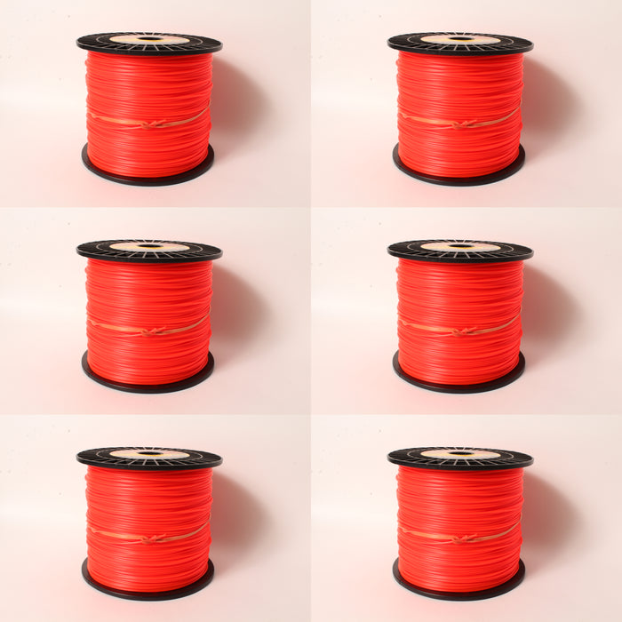 6 PK Echo 316095053 Crossfire .095" String Trimmer Line 5 lb Spool 1410'