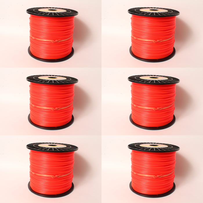 6 PK Echo 316095053 Crossfire .095" String Trimmer Line 5 lb Spool 1410'