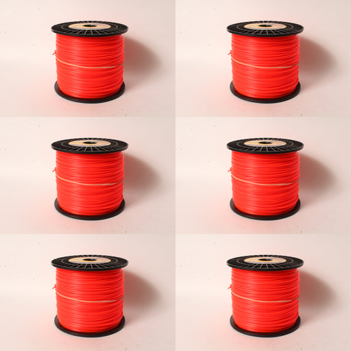 6 PK Echo 316105055 Crossfire .105" String Trimmer Line 5 lb Spool 1170'