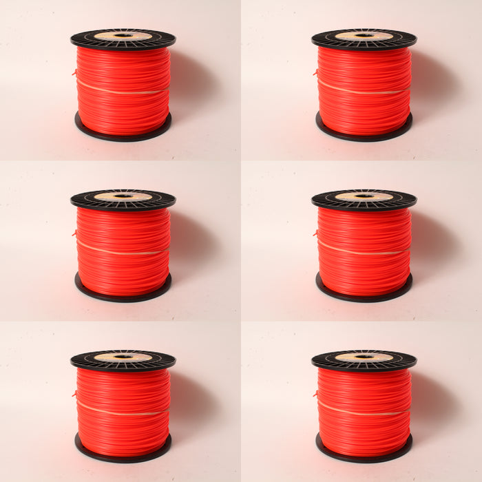 6 PK Echo 316105055 Crossfire .105" String Trimmer Line 5 lb Spool 1170'