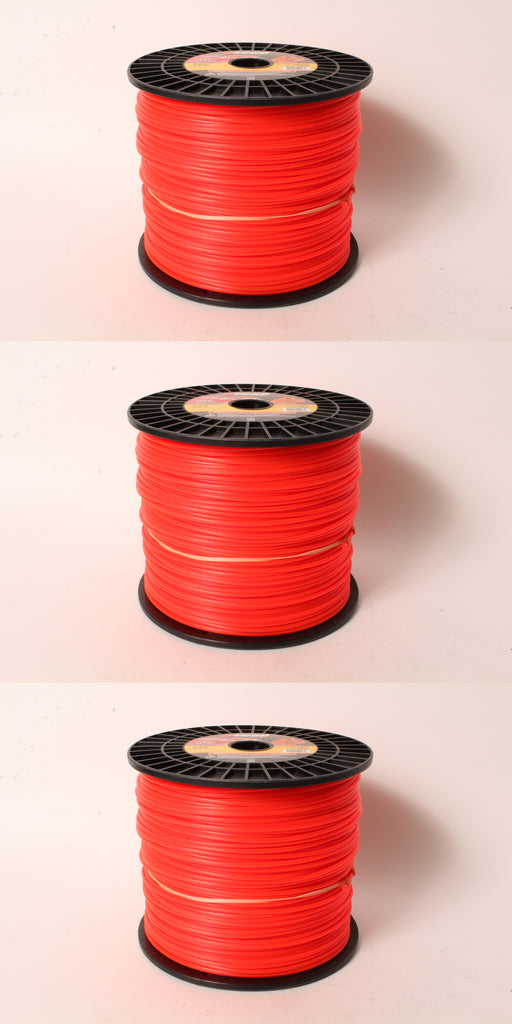 3 PK Echo 316130054 Crossfire .130" String Trimmer Line 5 lb Spool 750'