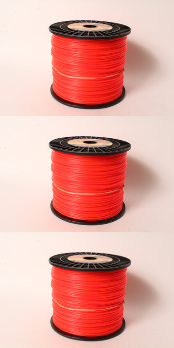 3 PK Echo 316130054 Crossfire .130" String Trimmer Line 5 lb Spool 750'