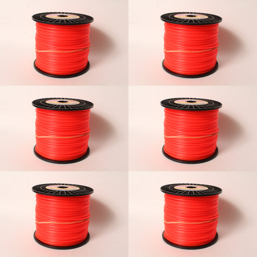 6 PK Echo 316155056 Crossfire .155" String Trimmer Line 5 lb Spool 630'