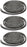 3 Pack Oregon 32-105 Roller Chain No. 40 10'