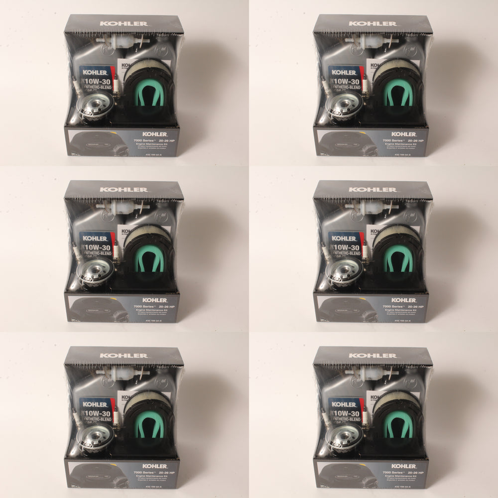 6 Pack Genuine Kohler 32-789-02-S 7000 Series Maintenace Kit KT715-KT745 20-26HP