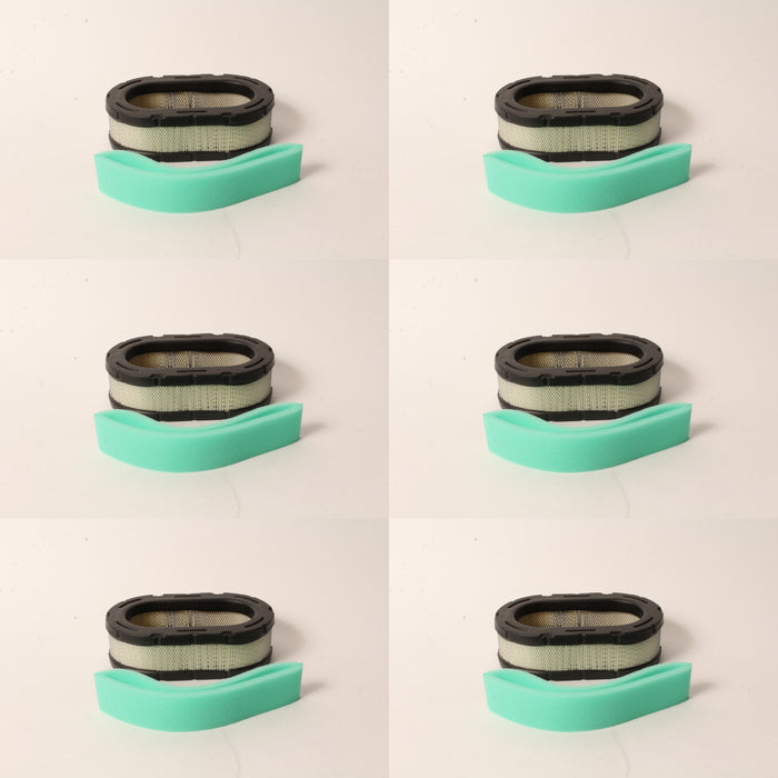 6 Pack Genuine Kohler 32-883-09-S1 Air & Pre Filter Kit Fits KT715-KT745 OEM