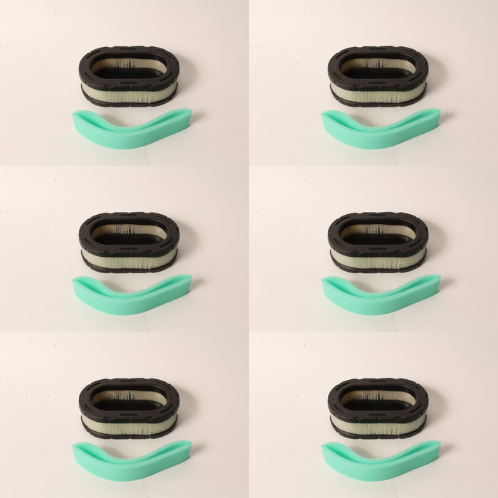 6 Pack Genuine Kohler 32-883-09-S1 Air & Pre Filter Kit Fits KT715-KT745 OEM
