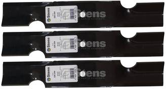 3 Pack Stens 320-254 Hi-Lift Blade Grasshopper 320234