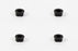 4 PK Nylon Flange Bearing For MTD Craftsman Cub Cadet 741-0199 748-0151 941-0490