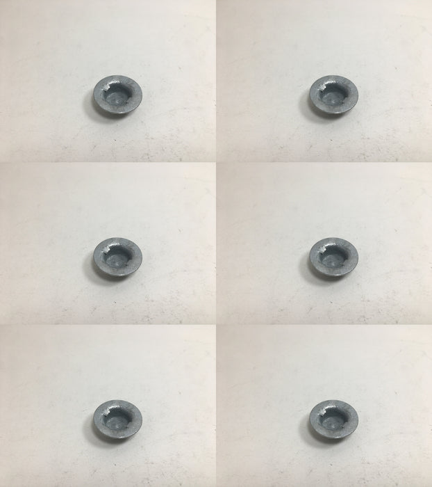 6 PK Genuine Toro 32112-14 Push Nut .500" Diameter Snowblower Aerator Workman