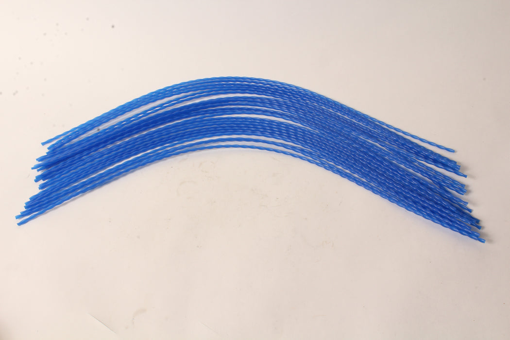 Genuine DR Generac 321811 175 mil 24 Pre-Cut Blue Spiral Trimmer Cord