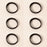 6 PK Genuine DeWalt 324830-02 Drive Belt Black & Decker 7696 Type 6 & 7 Planer