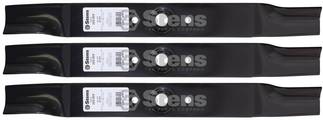 3 Pack Stens 325-005 Hi-Lift Blade Replaces Honda 72511-VA2-690