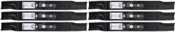 6 Pack Stens 325-005 Hi-Lift Blade Replaces Honda 72511-VA2-690