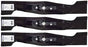 3 Pack Stens 325-100 Lower Mulching Blade Replaces Fits Honda 72511-VK6-000